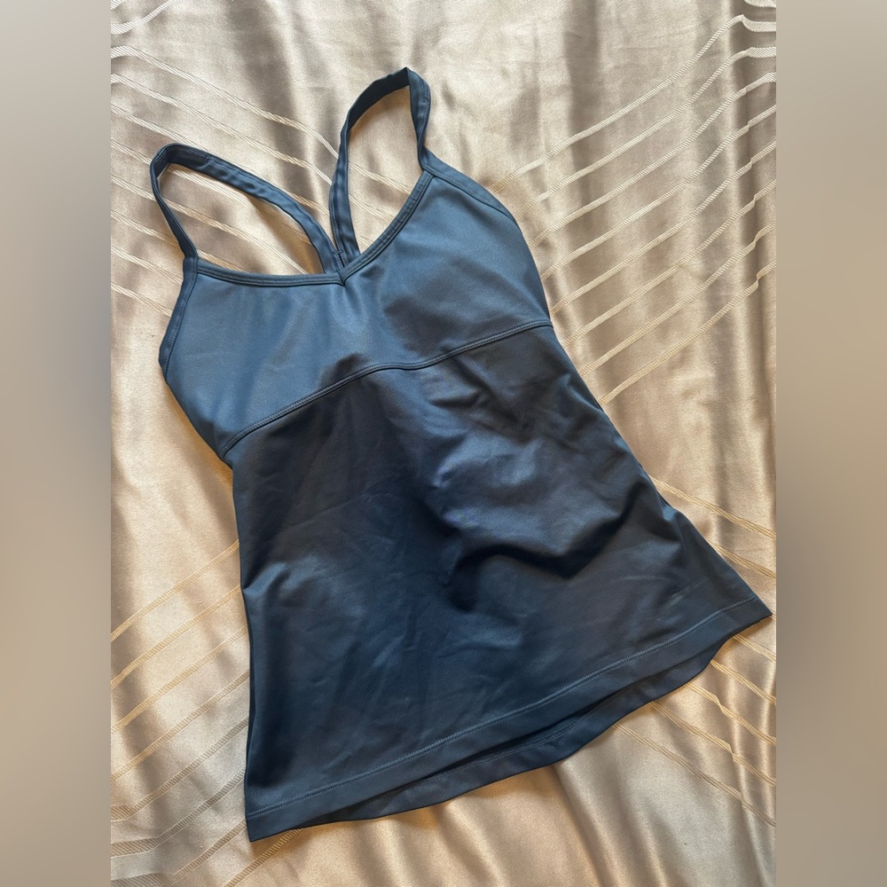 ALO Yoga Deep Blue Tank Top